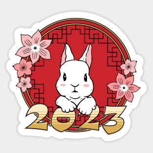 Cute Lunar New Year 2023 Sticker